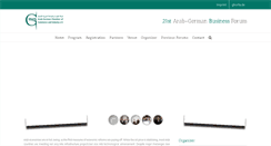 Desktop Screenshot of business.ghorfa.de